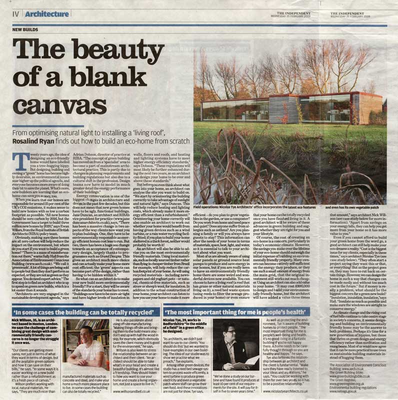 The Long Barn Studio – The Independent National Newspaper