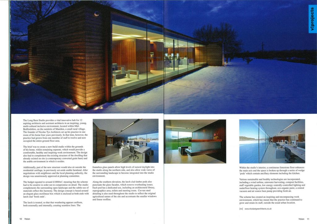 The Long Barn Studio – Vision Magazine